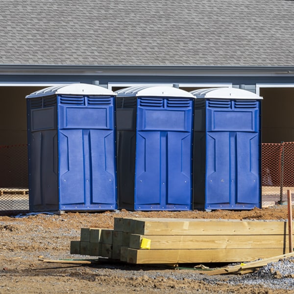 what is the cost difference between standard and deluxe porta potty rentals in West Park FL